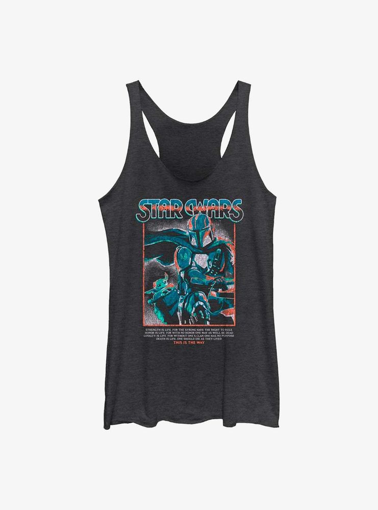 Star Wars The Mandalorian Joy Ride Womens Tank Top