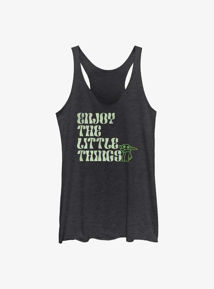 Star Wars The Mandalorian Little Things Womens Tank Top