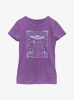 Star Wars The Mandalorian Child Holographic Youth Girls T-Shirt