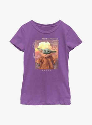 Star Wars The Mandalorian Child Photo Celestial Youth Girls T-Shirt
