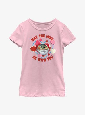 Star Wars The Mandalorian Little Lover Youth Girls T-Shirt