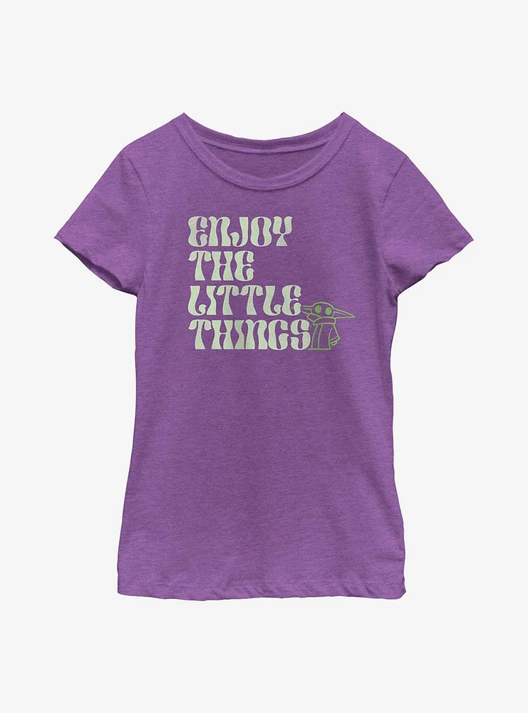 Star Wars The Mandalorian Little Things Youth Girls T-Shirt