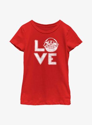 Star Wars The Mandalorian Love Child Youth Girls T-Shirt
