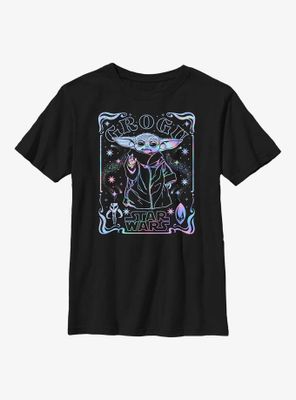 Star Wars The Mandalorian Child Holographic Youth T-Shirt