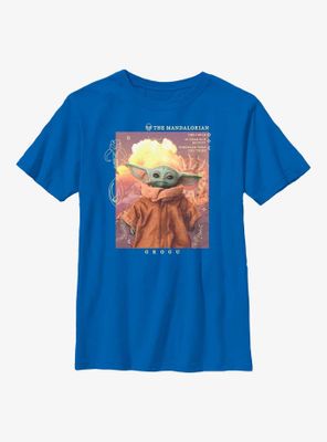 Star Wars The Mandalorian Child Photo Celestial Youth T-Shirt