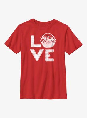 Star Wars The Mandalorian Love Child Youth T-Shirt