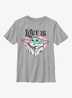Star Wars The Mandalorian Love Is Child Youth T-Shirt