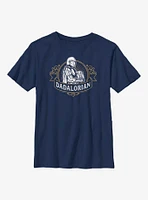 Star Wars The Mandalorian Banner Youth T-Shirt