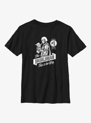 Star Wars The Mandalorian Side Shot Youth T-Shirt