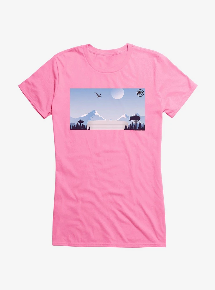 Jurassic World Dominion: BioSyn Mountain Scape and Moon Girls T-Shirt