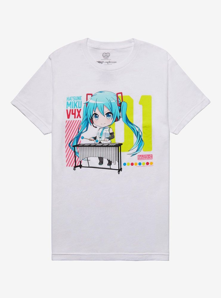 Hatsune Miku Nendoroid Xylophone T-Shirt