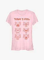 Disney Pixar Turning Red I Feel Girls T-Shirt