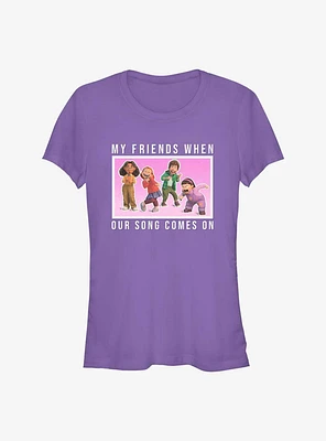 Disney Pixar Turning Red Our Song Girls T-Shirt