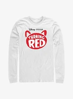 Disney Pixar Turning Red Logo Long Sleeve T-Shirt