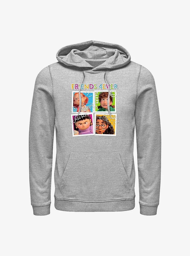 Disney Pixar Turning Red Friends 4Ever Hoodie