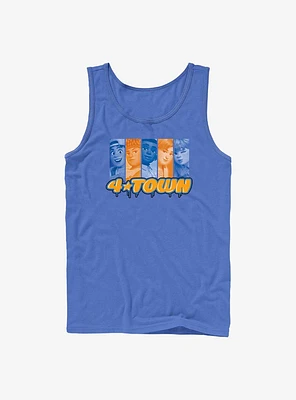 Disney Pixar Turning Red 4Town Drip Logo Tank