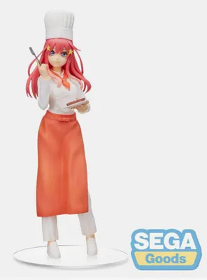 Sega The Quintessential Quintuplets Super Premium Figure Itsuki Nakano (Cook Ver.) Figure