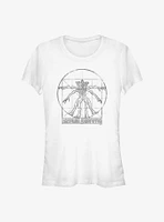 Stranger Things Anatomy of Demogorgon Girls T-Shirt