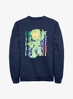 Marvel Guardians of the Galaxy Dancing Groot Sweatshirt