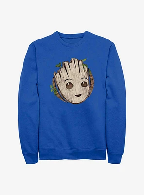 Marvel Guardians of the Galaxy Groot Head Sweatshirt