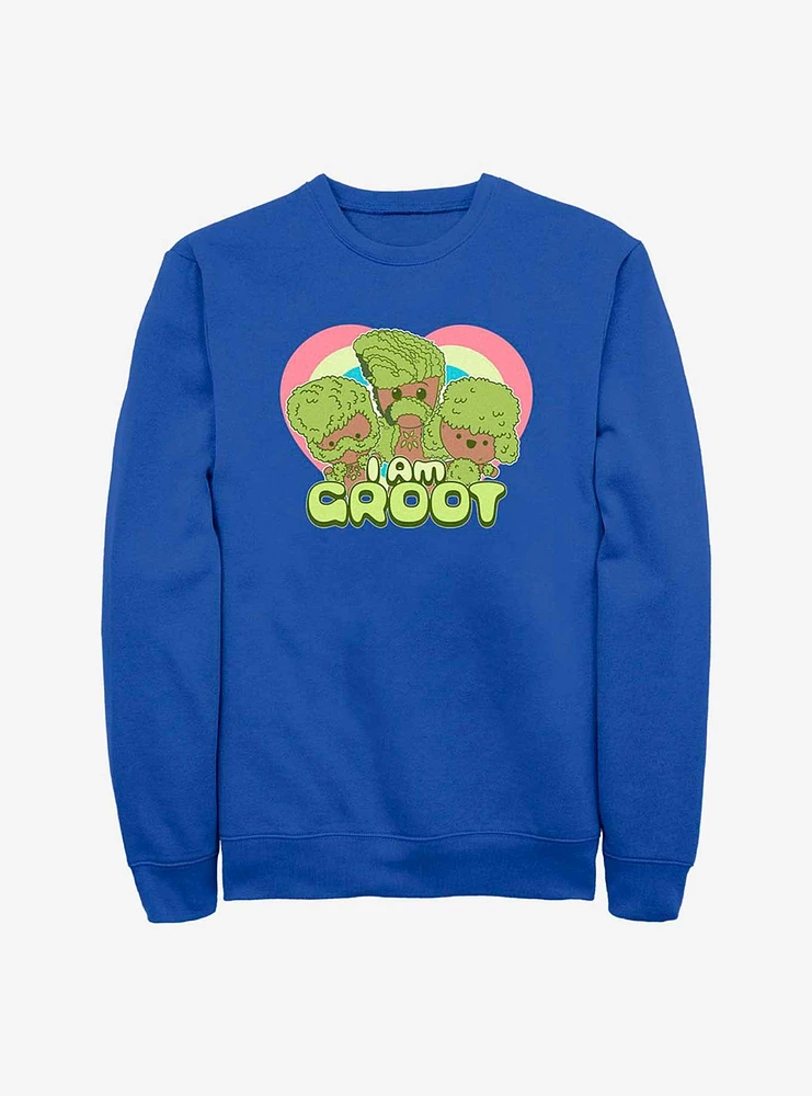 Marvel Guardians of the Galaxy Groot Hearts Sweatshirt