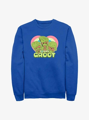 Marvel Guardians of the Galaxy Groot Hearts Sweatshirt