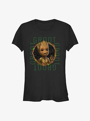Marvel Guardians of the Galaxy Groot Focus Girls T-Shirt