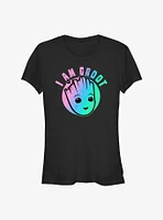 Marvel Guardians of the Galaxy Rainbow Groot Girls T-Shirt