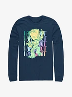 Marvel Guardians of the Galaxy Dancing Groot Long Sleeve T-Shirt