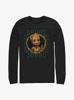 Marvel Guardians of the Galaxy Groot Focus Long Sleeve T-Shirt
