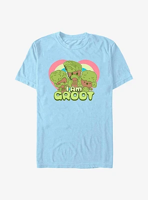 Marvel Guardians of the Galaxy Groot Hearts T-Shirt