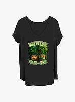 Marvel Guardians of the Galaxy Bath Hairdo Girls T-Shirt Plus