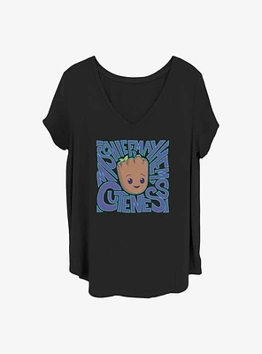 Marvel Guardians of the Galaxy Cuteness Overload Girls T-Shirt Plus