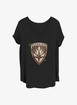 Marvel Guardians of the Galaxy Badge Girls T-Shirt Plus