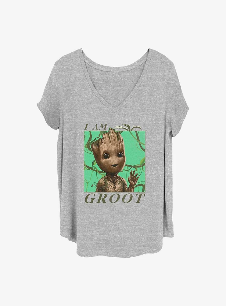 Marvel Guardians of the Galaxy Jungle Vibes Girls T-Shirt Plus