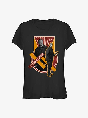 Stranger Things Comrade Hopper Girls T-Shirt