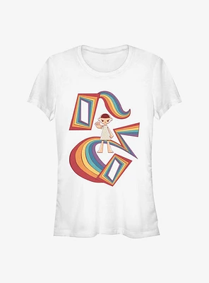 Stranger Things Eleven Rainbow Girls T-Shirt