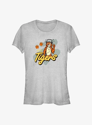 Stranger Things Hawkins High School Tigers Girls T-Shirt