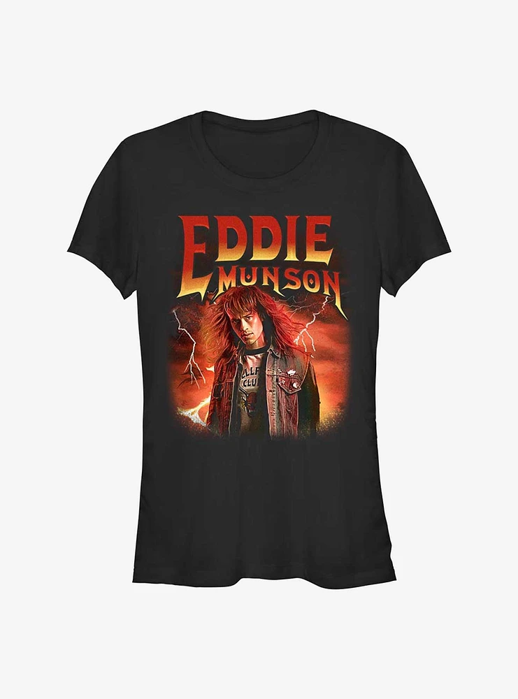 Stranger Things Eddie Munson Girls T-Shirt