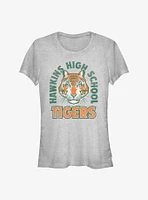 Stranger Things Hawkins High School Tigers Arch Girls T-Shirt