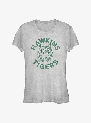Stranger Things Hawkins Tigers Logo Girls T-Shirt