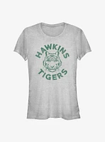 Stranger Things Hawkins Tigers Logo Girls T-Shirt