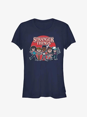Stranger Things Toon Gang Girls T-Shirt