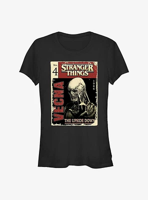 Stranger Things Vecna Pulp Cover Girls T-Shirt