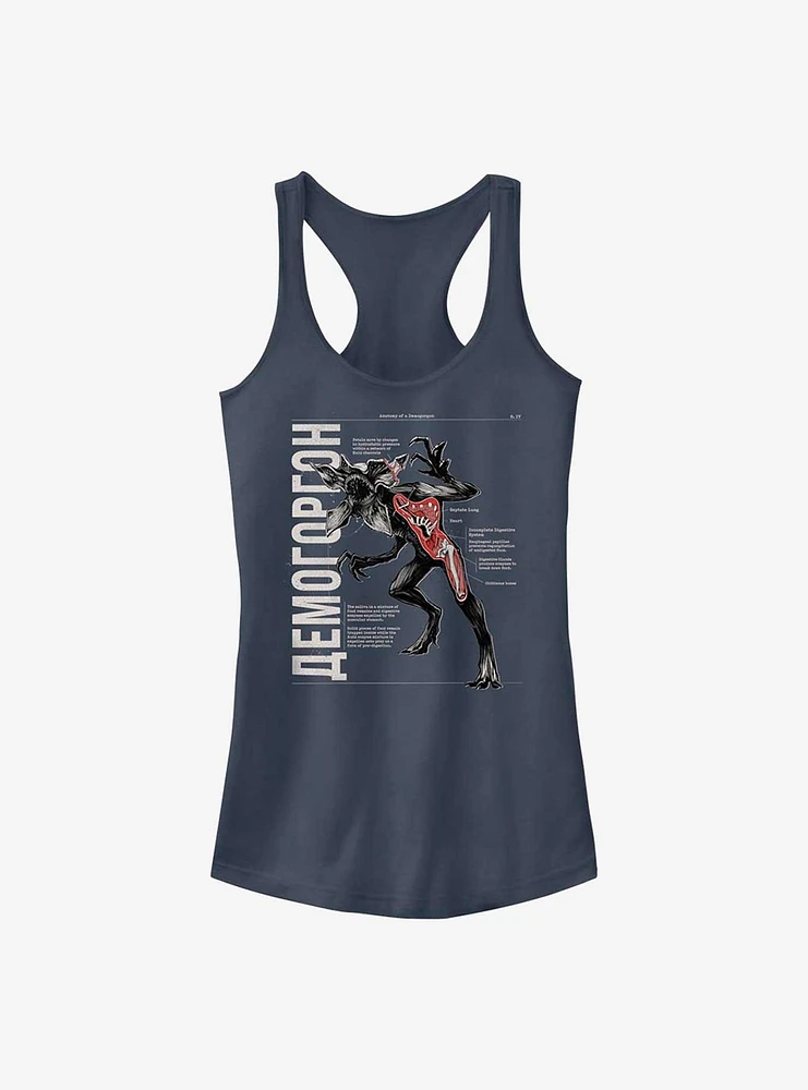 Stranger Things Anatomy Girls Tank