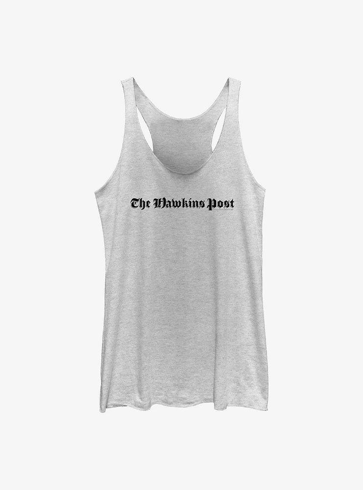 Stranger Things The Hawkins Post Girls Tank