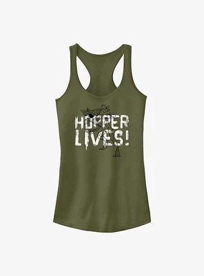 Stranger Things Hopper Lives Girls Tank