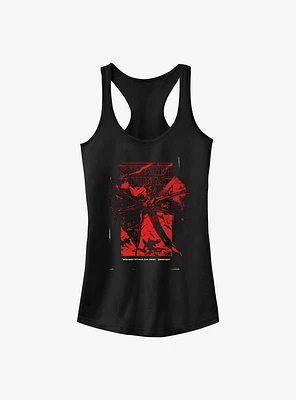 Stranger Things Distort Poster Girls Tank