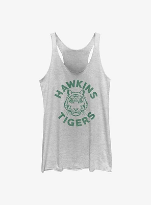 Stranger Things Hawkins Tigers Logo Girls Tank