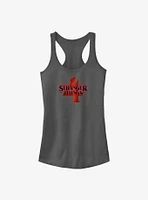 Stranger Things Season 4 Logo Girls Tank